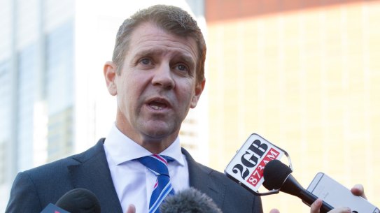 NSW Premier Mike Baird is suffering a voter backlash.