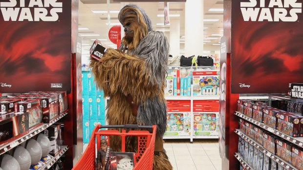 The launch of the latest movie in the Star Wars franchise is being supported by its own galaxy of new merchandise. 