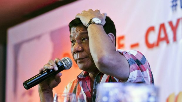 Rodrigo Duterte, mayor of Davao and presidential candidate, who  will soon be the Philippines' newest president.