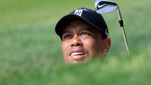 That sinking feeling: Tiger Woods has dropped down the financial charts.