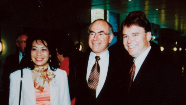 Helen Liu, John Howard and Joel Fitzgibbon.