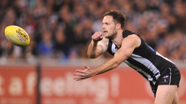 Collingwood's Nathan Brown could be on the move