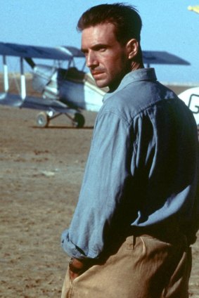 In The English Patient, Ralph Fiennes embodies tortured romance.