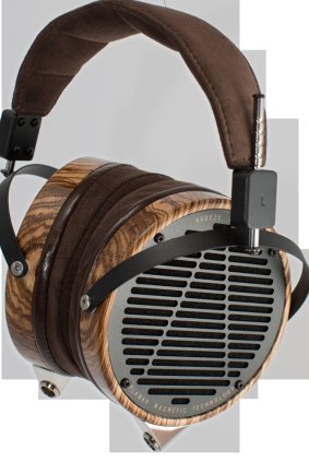 The Audeze LCD3 Zebrawood 'Vegan' headphones for the animal-loving music fan.