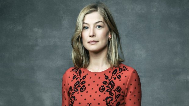 Actress Rosamund Pike at the 60th BFI London Film Festival.