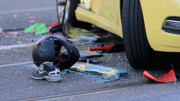 There has been a big jump in the number of motorcyclists killed on Victoria's roads 