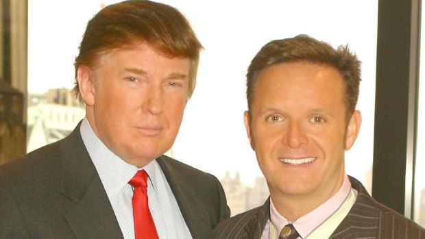 Donald Trump and Mark Burnett in 2008. 
