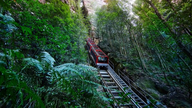 The Scenic Railway – aka the roller coaster on the side of a cliff – has only been improved over time.