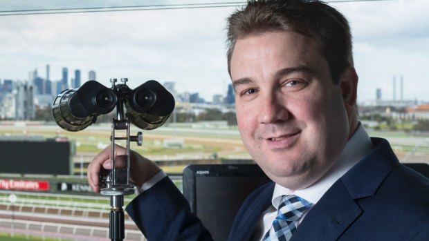 Melbourne Cup race caller  Matthew Hill: "It's an achievement."