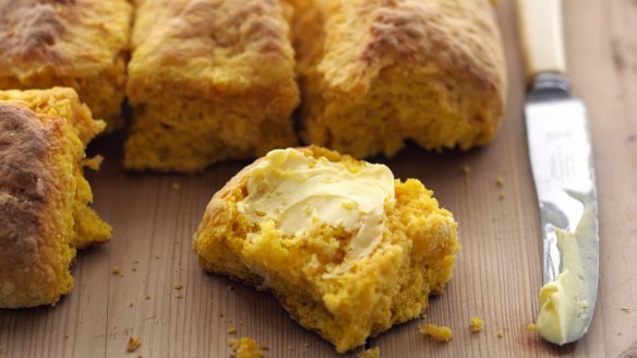 Add pumpkin to your scones for a little extra sweetness in 