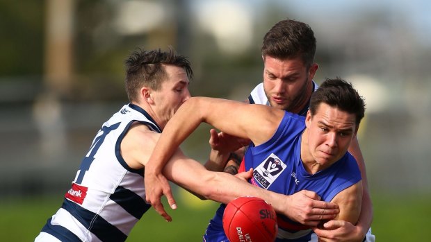 Lukas Webb showed sparkling form in Footscray's march to the grand final.