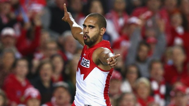 On the move: Lewis Jetta.