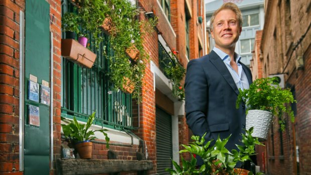 Melbourne City Councillor Arron Wood says parks overseas have inspired a push to introduce plants.