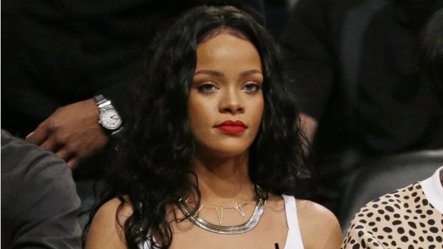 R&B singer Rihanna. 