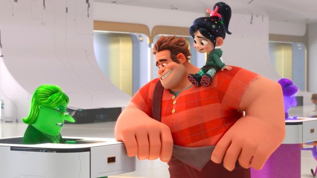 Ralph, voiced by John C. Reilly, returns to the big screen in the visually spectacular Ralph Breaks the Internet.