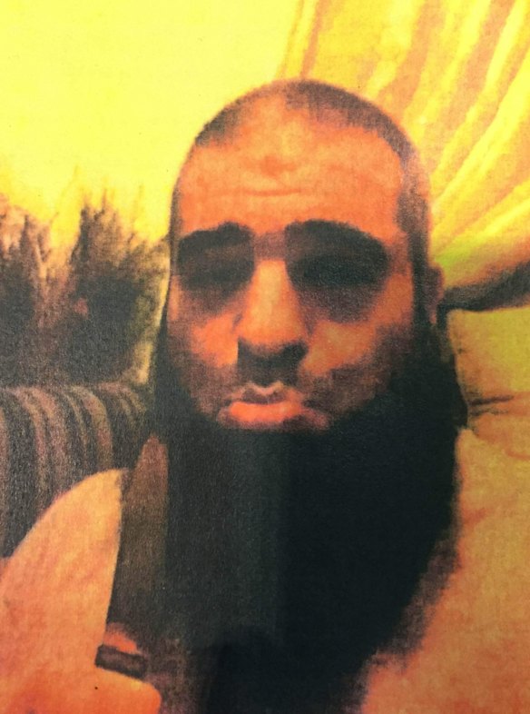 Mr Alqudsi exchanged this selfie with one of his recruits allegedly fighting in Syria.