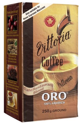 That's gold: The distributors of Vittoria coffee can trademark the word "oro". 