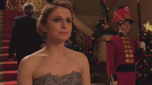 NZ actress Rose McIver in Netflix's A Christmas Prince.
