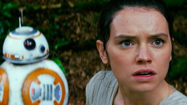 The last Jedi? Daisy Ridley as Rey in <i>Star Wars: The Force Awakens</i>.