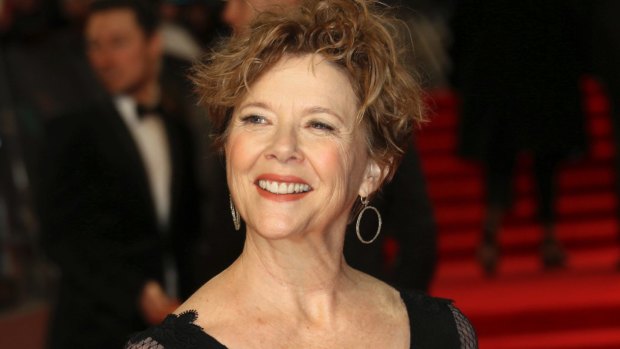 Annette Bening at this week's BAFTA Awards in London. She was nominated for Best Actress in a Leading Role but missed out on an Oscar nomination. 