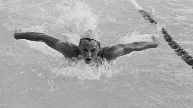 Australian swimming legend Shane Gould.
