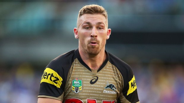 Penrith Panthers player Bryce Cartwright.