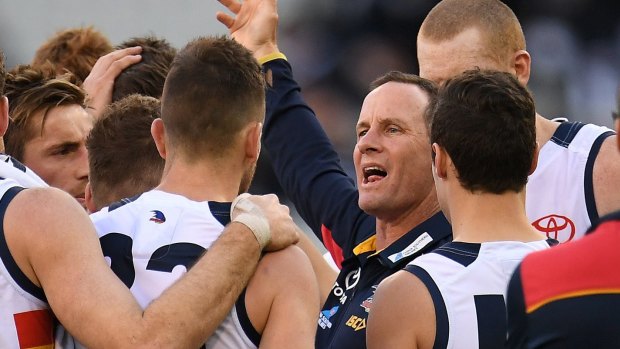 Don Pyke has made the environment at Adelaide fantastic, says Rory Sloane. 