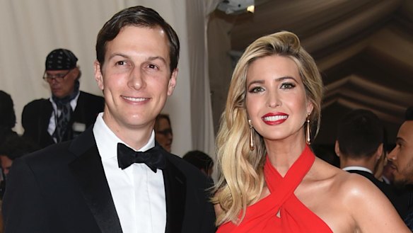Jared Kushner and his wife, Ivanka Trump.