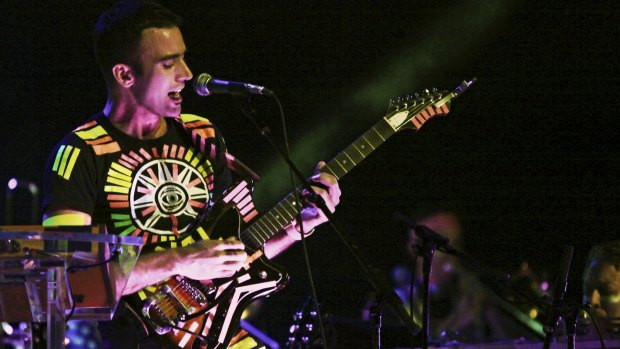 Sufjan Stevens performing in a previous concert at the Opera House as part of the 2011 Sydney Festival. 