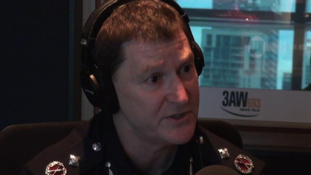 Deputy Commissioner Shane Patton says offending is more violent than in the past. 