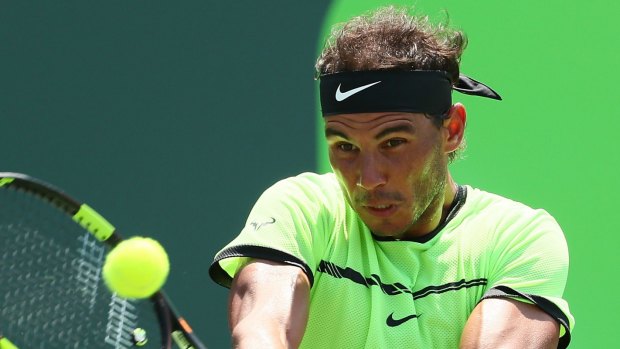 Nadal's preparation for the Madrid Open has been interrupted by an ear infection. 