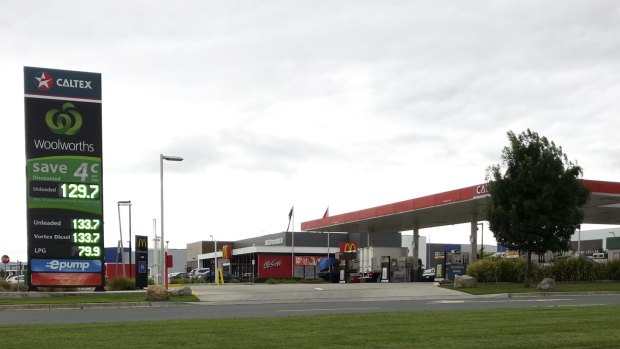 Woolworths quickly matched Costco's fuel price