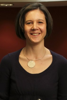 Cordelia Fine, author of "Delusions of Gender".