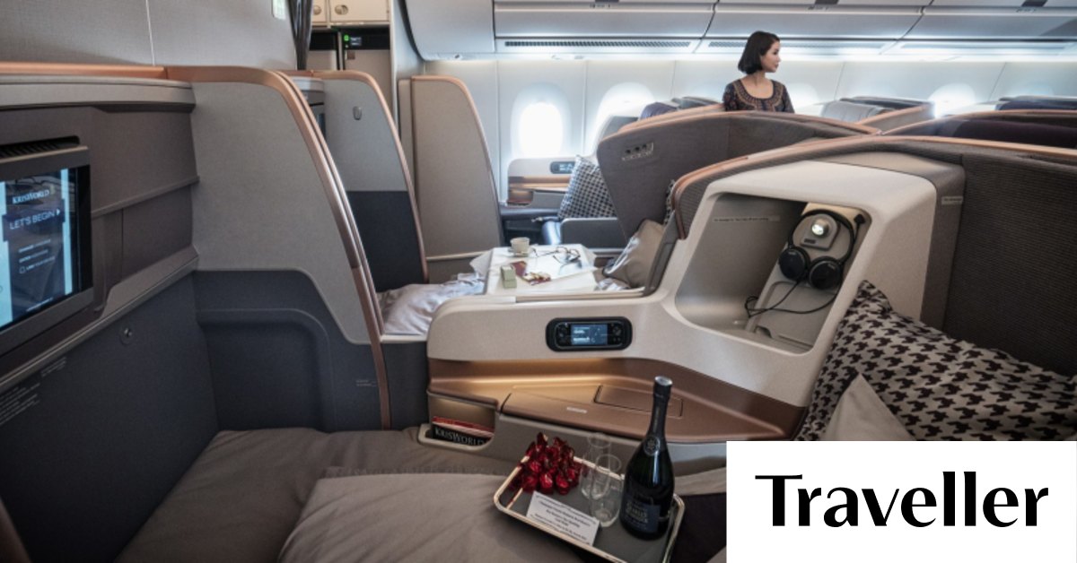 Airline review Singapore Airlines A350 business class, Singapore to