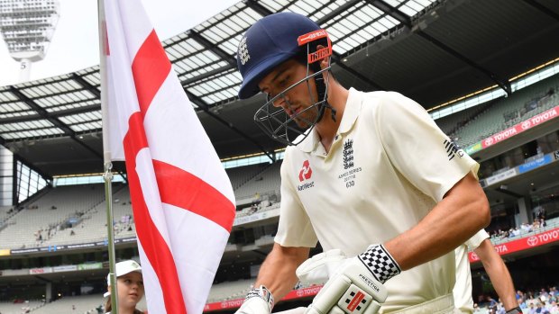 Faultless: Alastair Cook was exemplary for England in a Test where he was batting or fielding without respite.