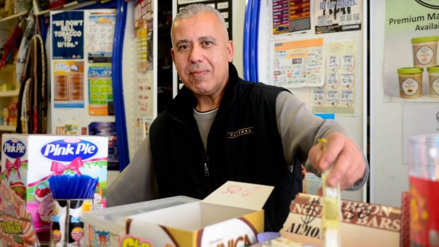 Khodr Hammoud is a local shopkeeper.