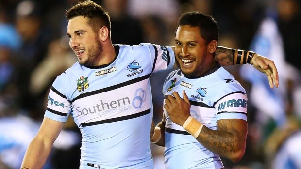 Backing Ben: Jack Bird is "100 per cent" certain Ben Barba will be back at the Sharks next year.