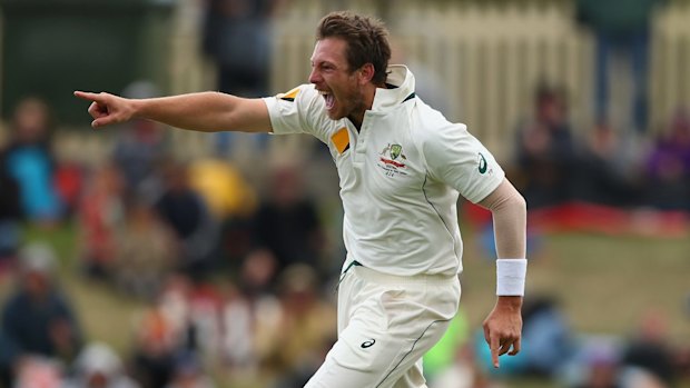 Australia's James Pattinson.