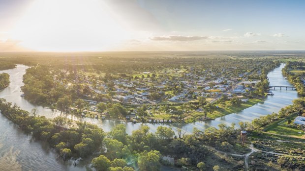 Wentworth marks the point where the Murray and Darling rivers meet.