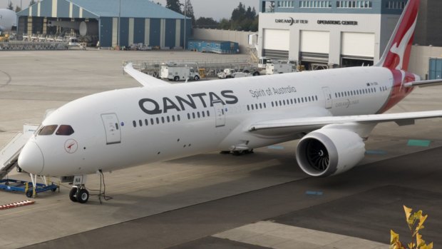 Qantas will fly a 787-9 Dreamliner on the Brisbane-Chicago route.