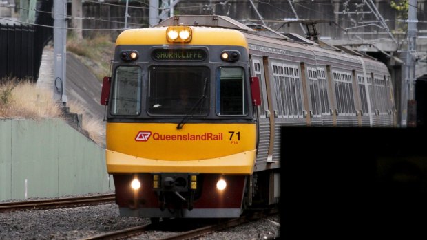 Passengers on three lines have been delayed by problems between South Brisbane and Roma Street.