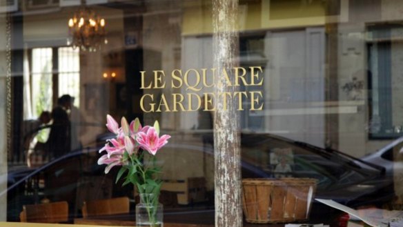 The perfect cosy bistro:  Le Square Gardette in Paris. 