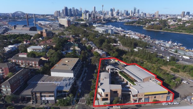The WestConnex proposal includes a plan for the acquisition of a property on Lilyfield Road, Rozelle.
