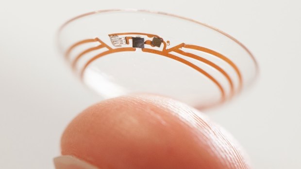 Samsung are attempting to patent a contact lens with a built in camera.