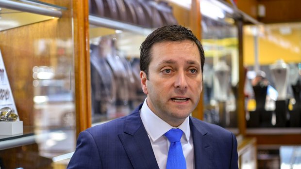 Opposition Leader Matthew Guy plans to take a strategy to deal with population growth to the next election.