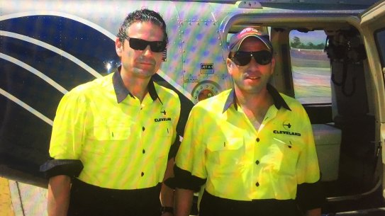 Former Macquarie Bank investment advisers Stefan Whiting, left, and Michael Rosenbaum.  