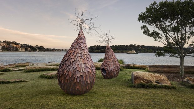 Sculpture at Barangaroo is a new open-air exhibition showcasing the work of 15 Australian artists.