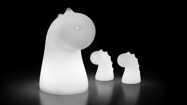 Keep monsters at bay with Lilly & Lolly's Drago and Draghetto lamps. 
