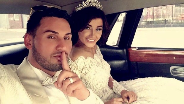 Auburn deputy mayor Salim Mehajer waited for his father Mohamad to be released from jail before marrying his girlfriend.