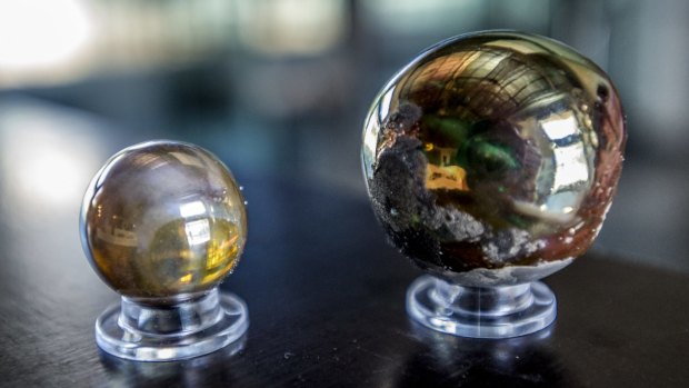 Memories can be embedded in marbles.